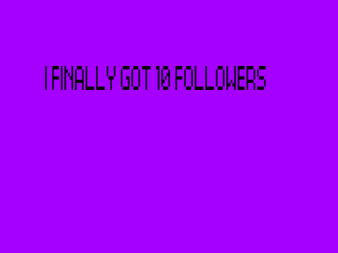 10  followers contest