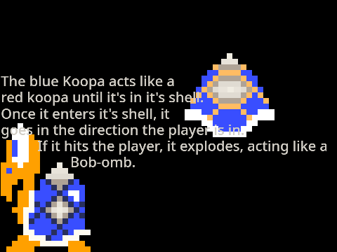 SMBS Blue Koopa