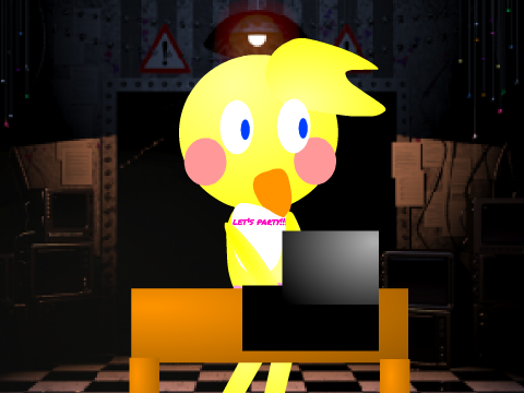 Toy Chica's reaction to fnaf 3