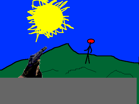 usp silenced /w sound and stick dude