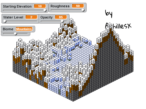 Minecraft Terrain Generator 2.0 (with ores...ish)