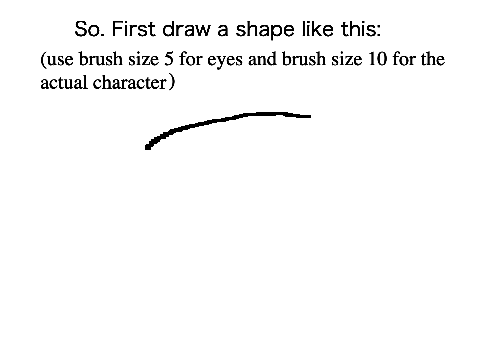 How to draw eyes like me