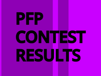 PFP CONTEST RESULTS