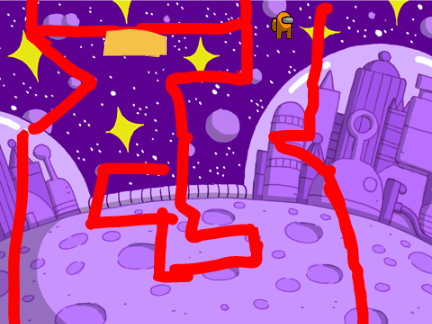 Among Us Maze