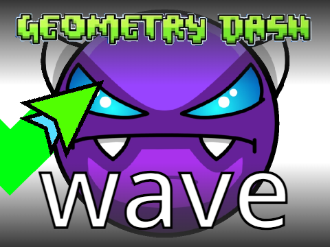 Wave - Geometry Dash level (Easy Demon)