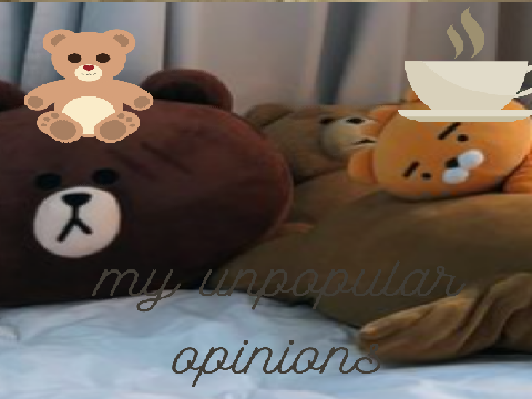 ✈ ᴍʏ ᴜɴᴘᴏᴘᴜʟᴀᴜʀ ᴏᴘɪɴɪᴏɴs ✈