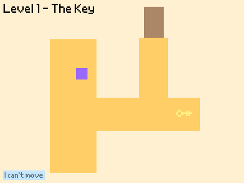 blue square is puzzled