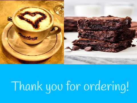 Order for @fialexa