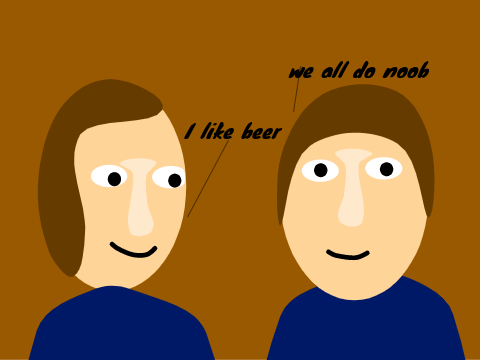 scratch poop: the flying beer