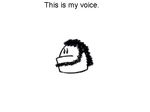 OMG, I HAVE TEH VOICEZ NOW!!!!!