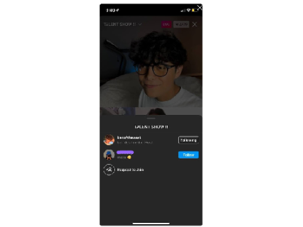 SO BEN LET ME ON HIS LIVESTREAM
