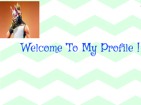Welcome to my profile