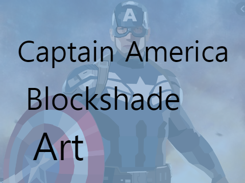 Captain America Blockshade #Art