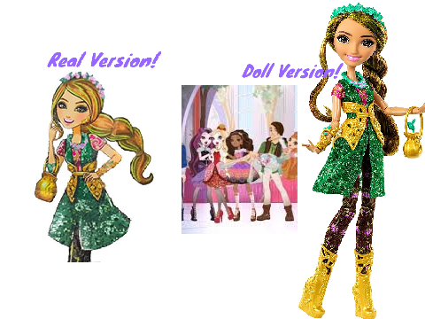 Jillian Beanstalk as a Doll!