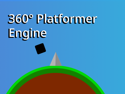 360° Scrolling Platformer Engine #Games V1.7