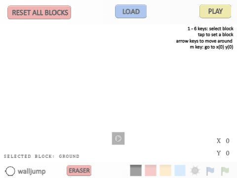 Scrolling Platformer Creator 