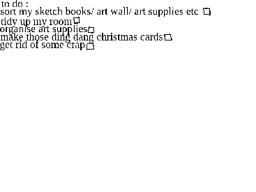 list