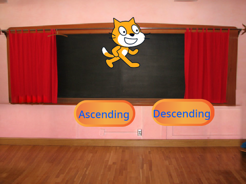 Ascending and descending order game