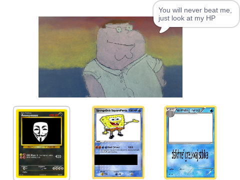 Pokemon card battle copy