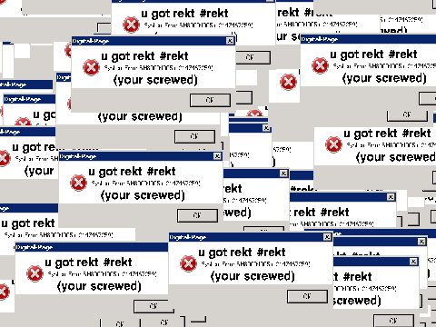 Imagine, Program, Get banned!