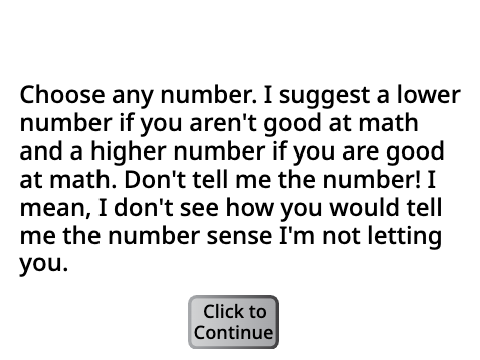 I know your number