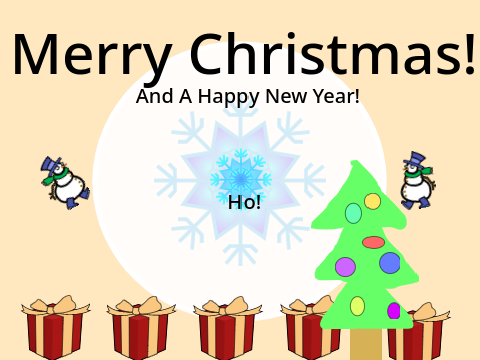 Isaac's card for scratch