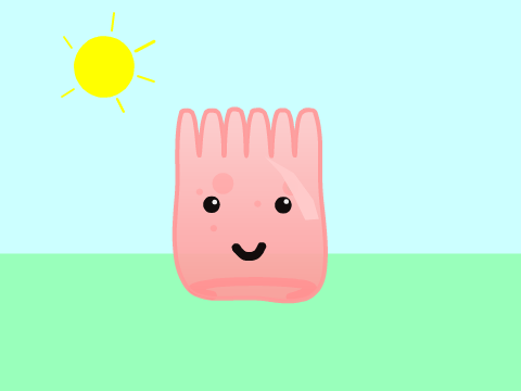 Speed-drawn jelly!