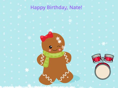 Sending Warm Wishes to Nate!