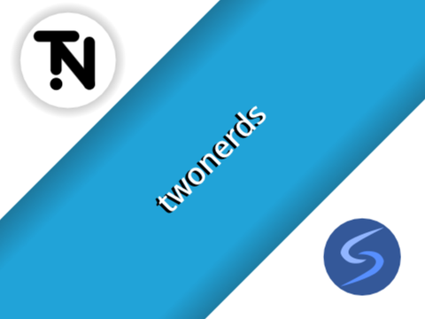 intro + logo entry for @twonerds