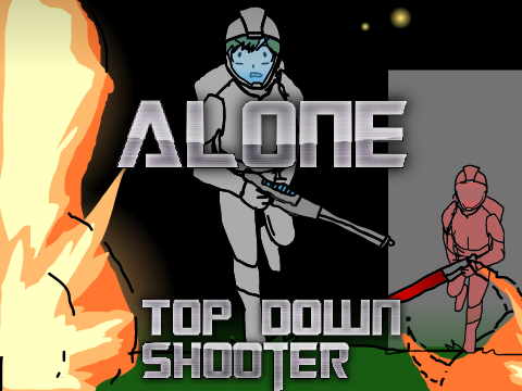 Alone (Top Down Shooter) || #all #games