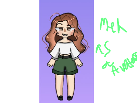 meh as a avatar