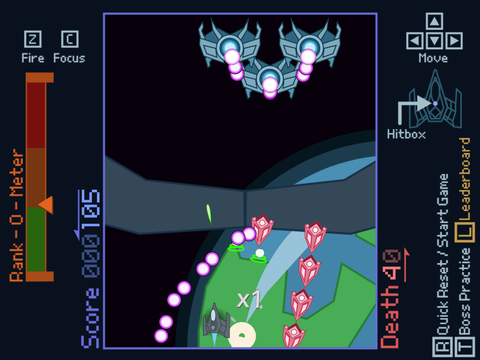 Collision Course but it is now a proper SHMUP 
