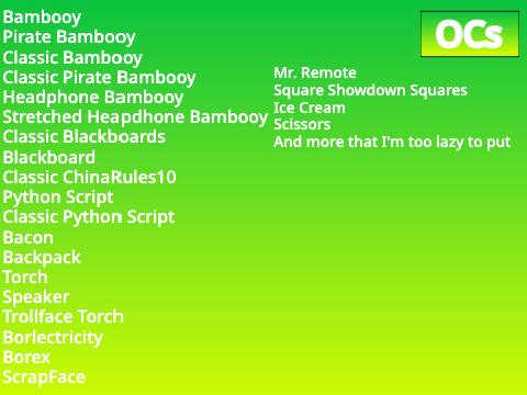 Jack's Ultimate Custom Night Roster Part 1