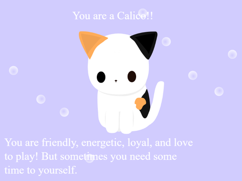 What Cat are you?  remix