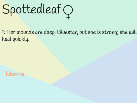 Spottedleaf Audition