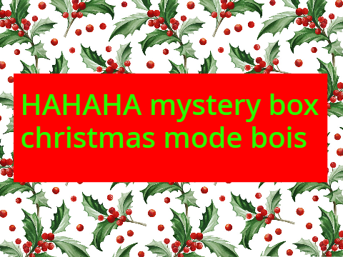 Mystery box sim (Christmas edition lol)