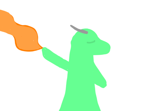 Girl on fire-Luna the Flameslik 
