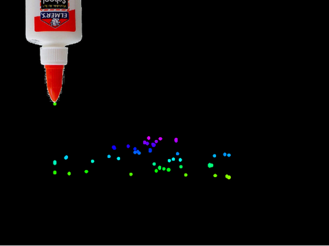 rainbow glue