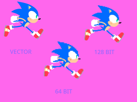 How to turn vector into pixel art