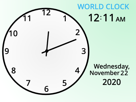 --World Clock--