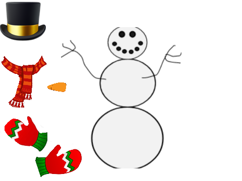 dress the snowman