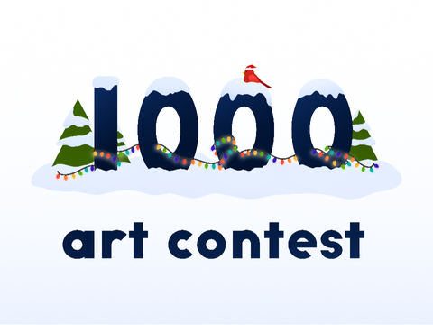 1000 art contest :D (closed)