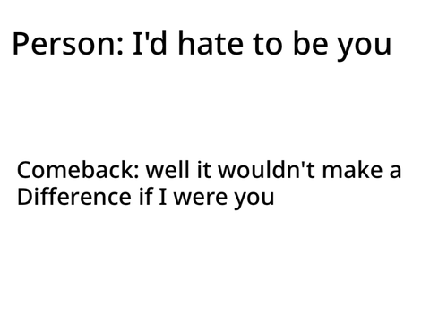 5 Random Comebacks