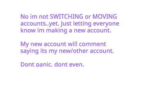 New acc i dunno