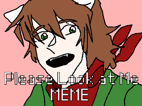 Please Look at Me MEME Remake