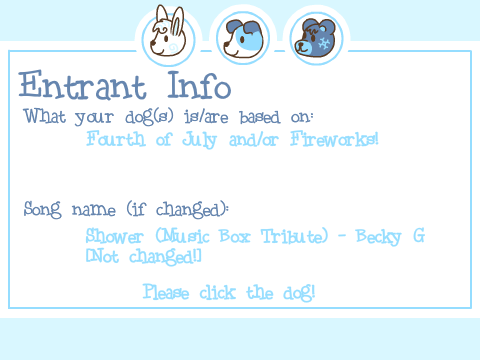 Design a Themed Dog (Contest) Entry