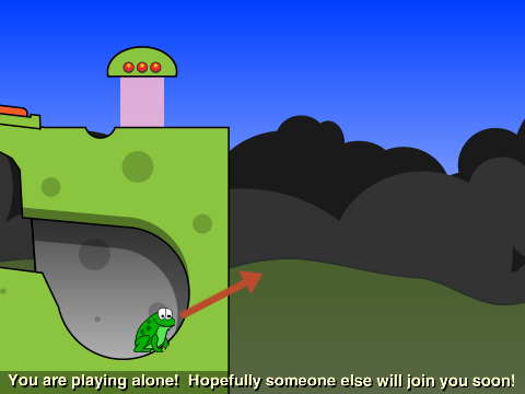 Cloud Platformer Multiplayer Fun at day 