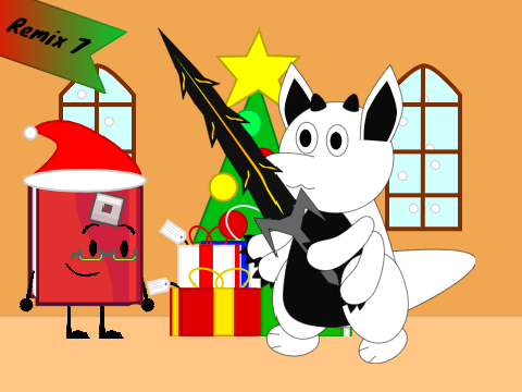 AY fighting for the Christmas presents! (7)