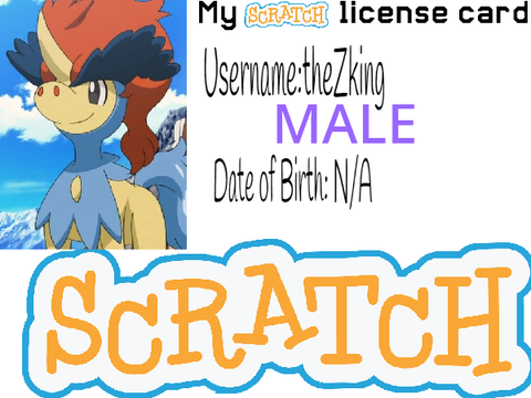 My Scratch License Card