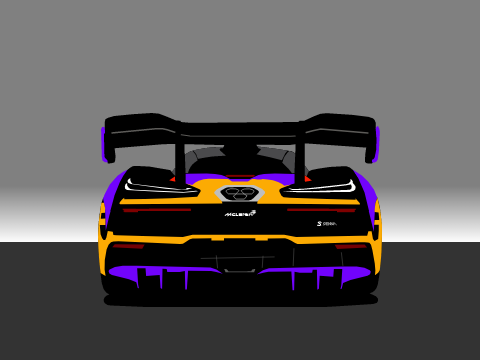 Mclaren Senna taillight simulator remix